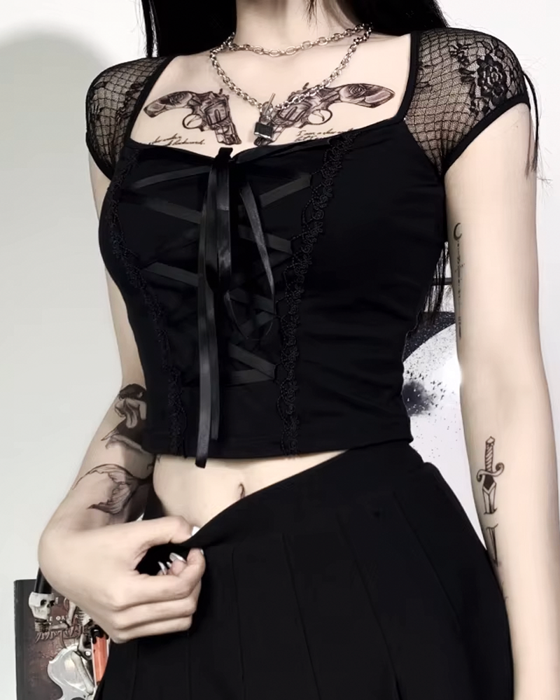 Gothic Crop Top