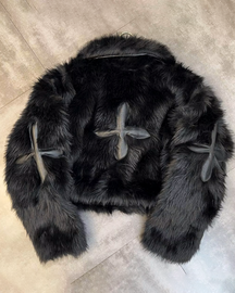 Goth Fur Jacket