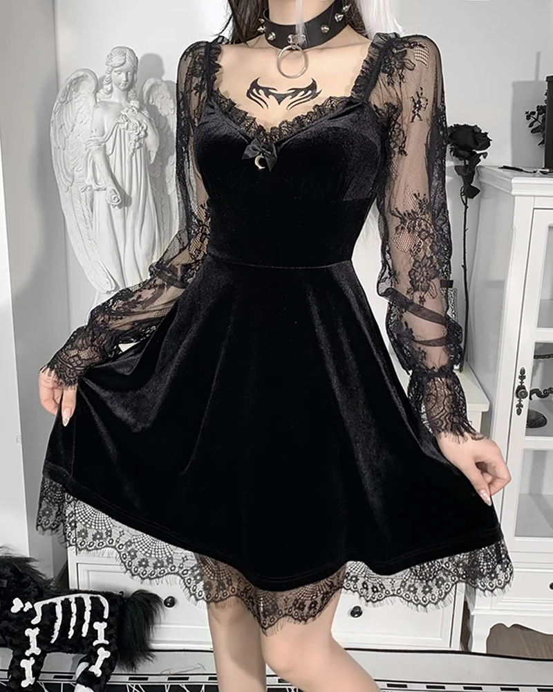 Black Gothic Dress