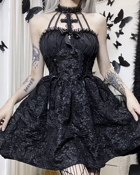 Gothic Mini Dress