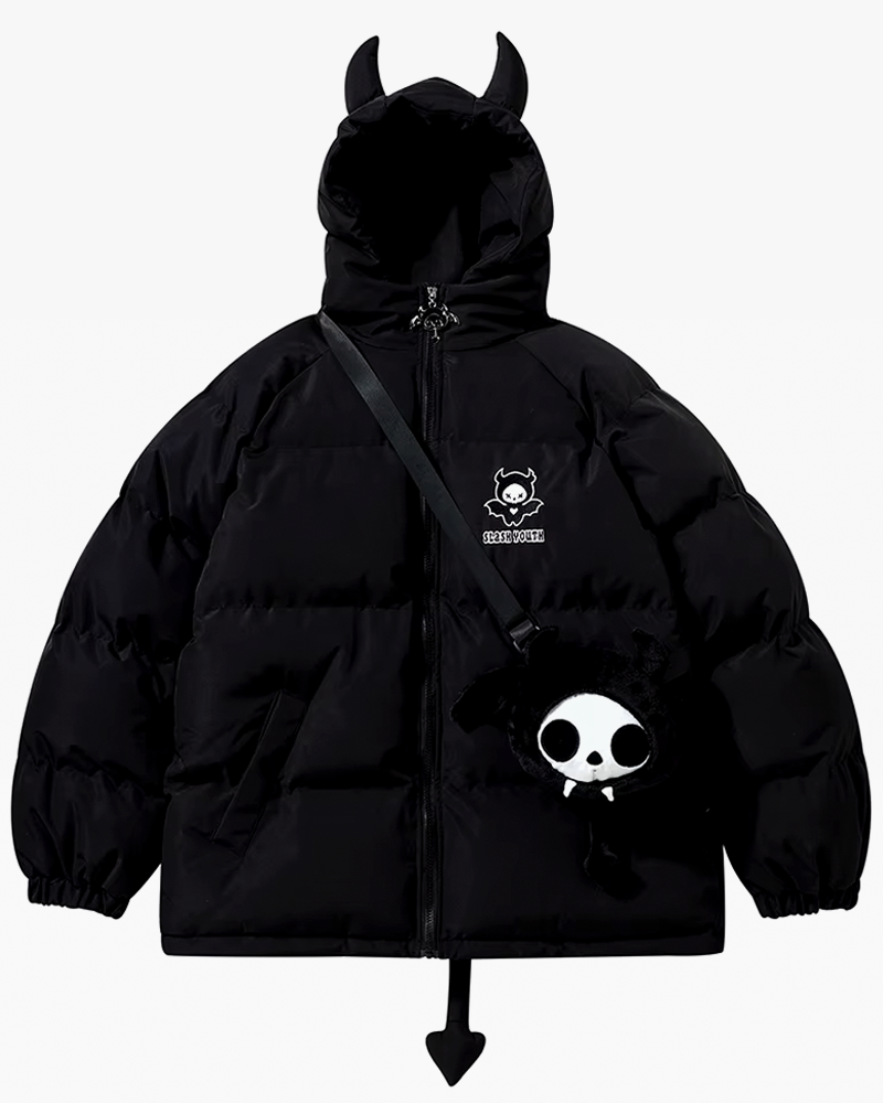 Devil Horn Puffer Jacket