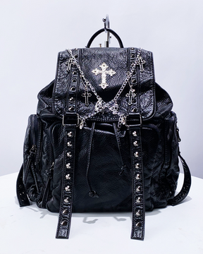 Black Goth Backpack