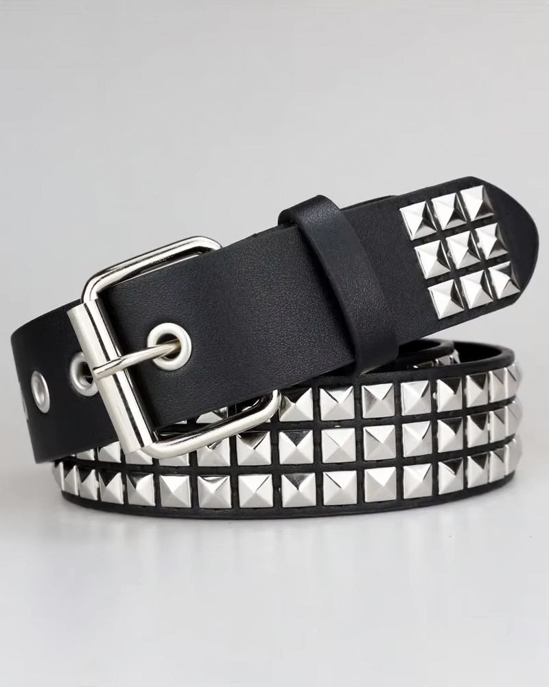 Pyramid Studded Belt