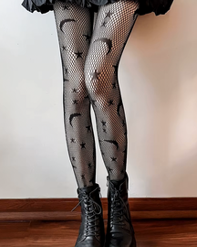 Star And Moon Tights