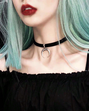 Moon Choker Necklace