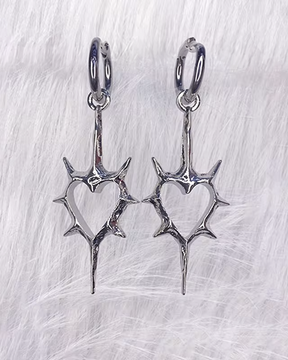 Thorn Heart Earrings