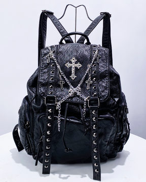 Black Goth Backpack