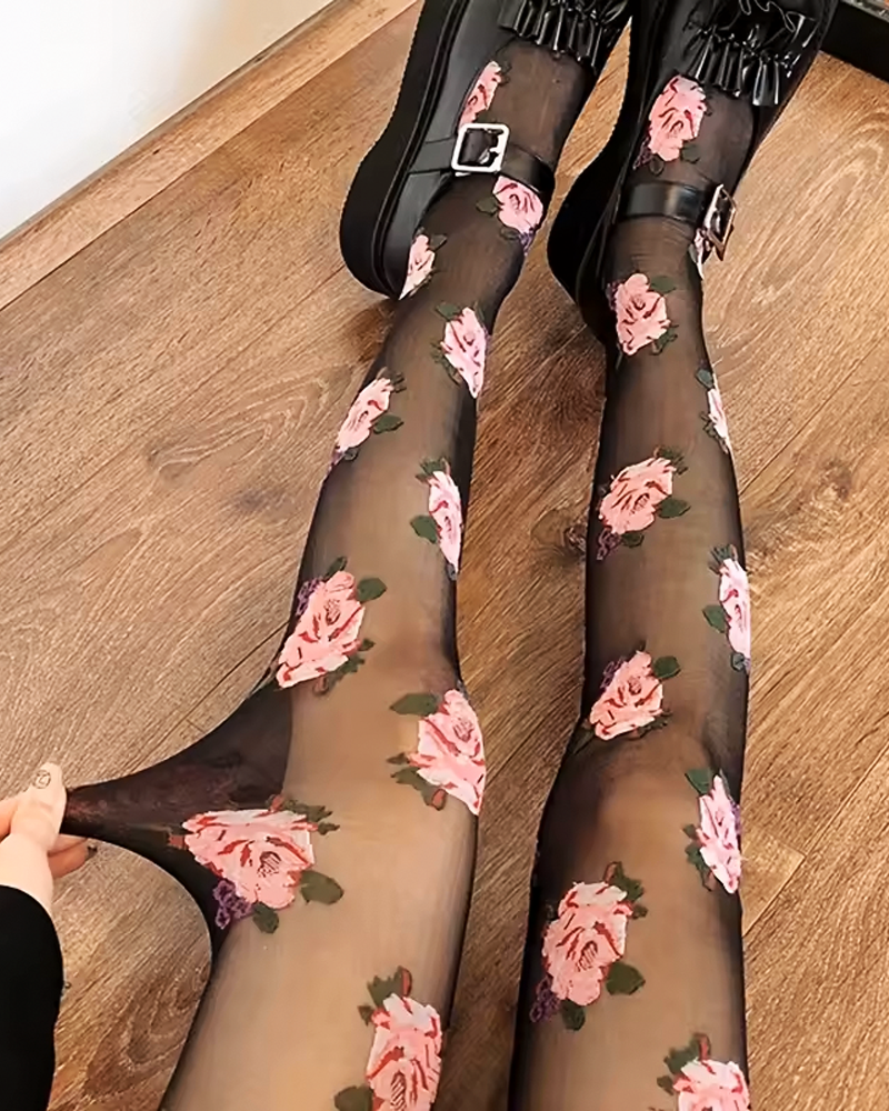 Rose Tights