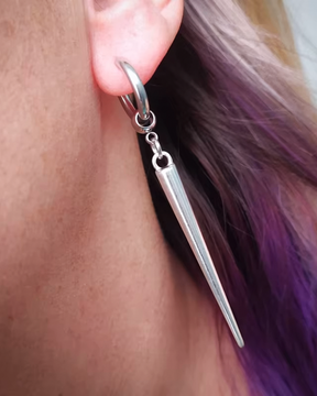 Long Spike Earrings