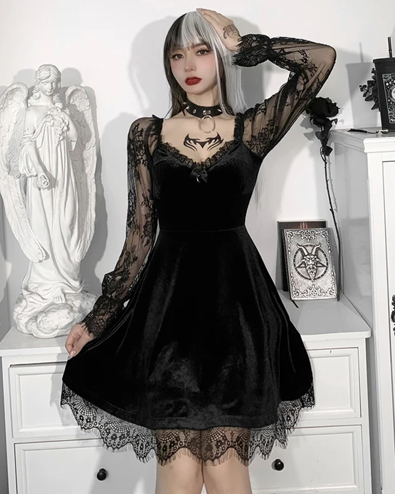 Black Gothic Dress