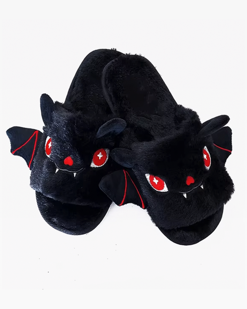 Cute Goth Slippers