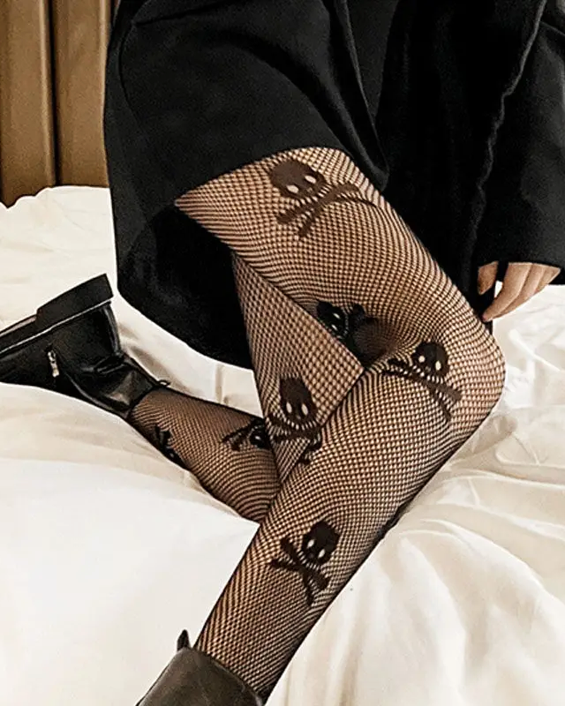 Skull Fishnets