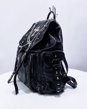 Black Goth Backpack