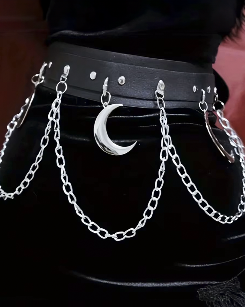 Goth Chain Belt