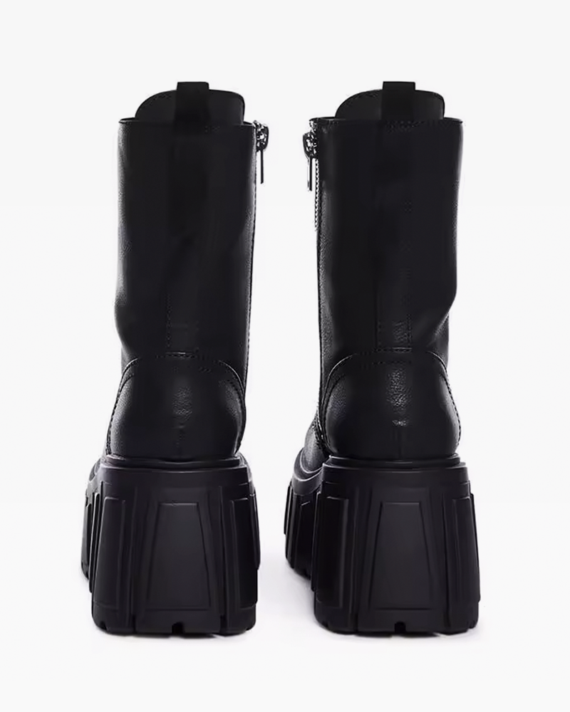 Goth Black Platform Boots