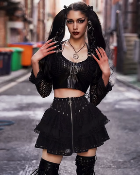 Gothic Mini Skirt