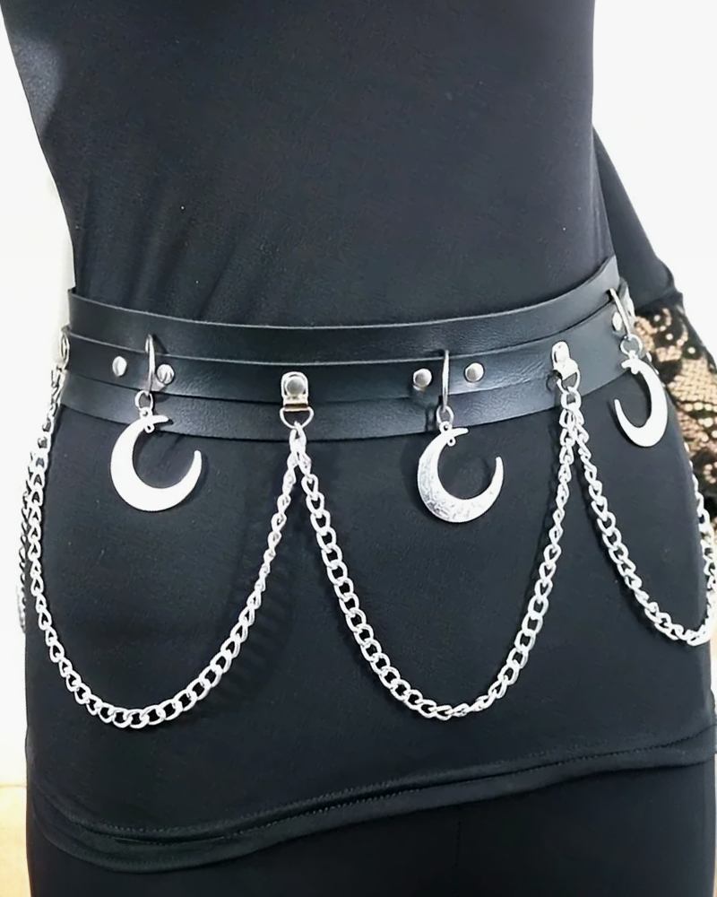 Goth Chain Belt