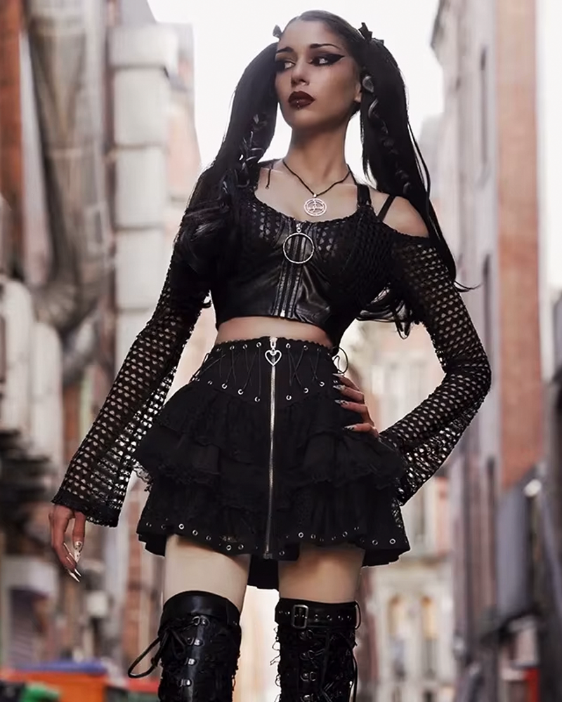 Gothic Mini Skirt