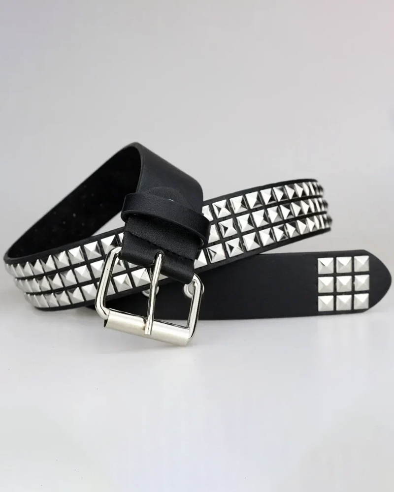 Pyramid Studded Belt