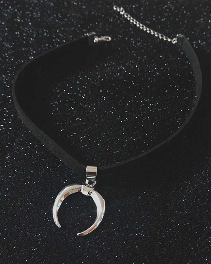 Moon Choker Necklace