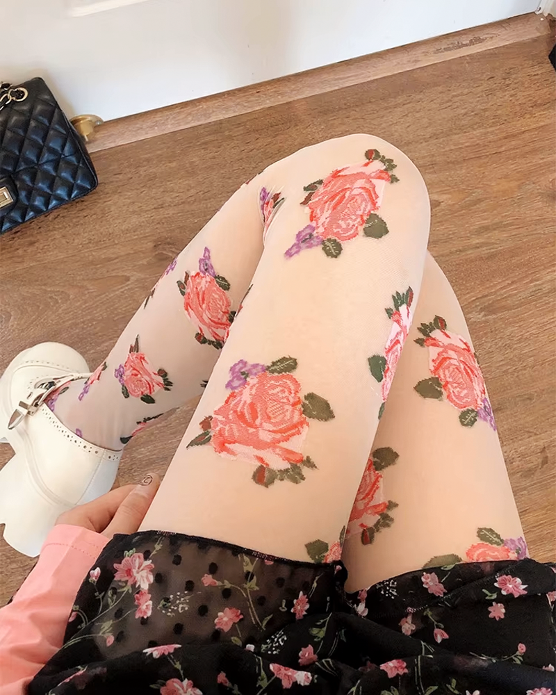 Rose Tights