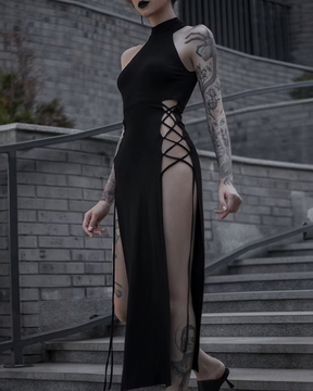 Sexy Black Gothic Dress