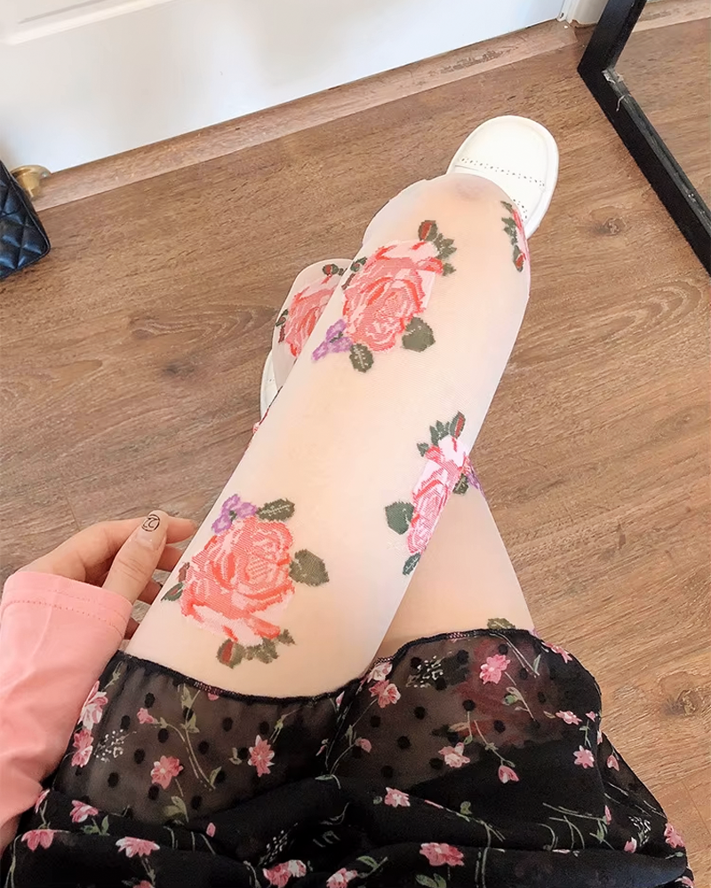 Rose Tights