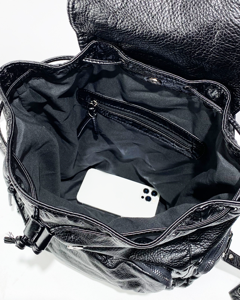 Black Goth Backpack