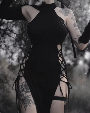 Sexy Black Gothic Dress