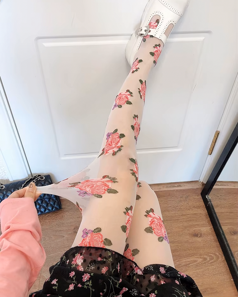 Rose Tights